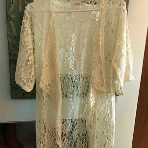 LuLaRoe Monroe!  Gorgeous HTF lace Monroe! 🦄